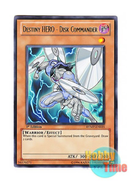英語版 RYMP-EN035 Destiny HERO - Disk Commander D-HERO ディスク