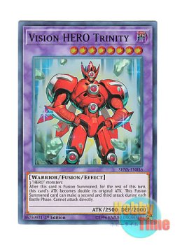 画像1: 英語版 SHVA-EN036 Vision HERO Trinity V・HERO トリニティー (スーパーレア) 1st Edition