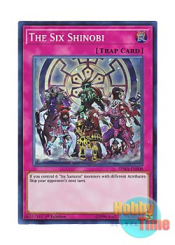画像1: 英語版 SPWA-EN008 The Six Shinobi 忍の六武 (スーパーレア) 1st Edition