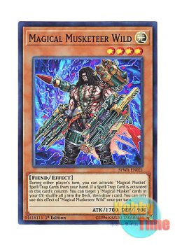 画像1: 英語版 SPWA-EN021 Magical Musketeer Wild 魔弾の射手 ワイルド (スーパーレア) 1st Edition