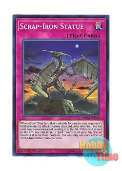 画像1: 英語版 SPWA-EN059 Scrap-Iron Statue くず鉄の像 (スーパーレア) 1st Edition