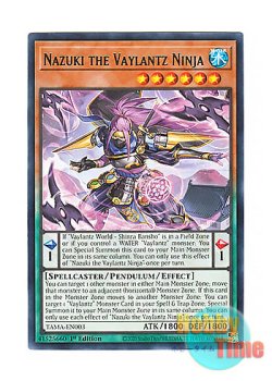 画像1: 英語版 TAMA-EN003 Nazuki the Vaylantz Ninja ヴァリアンツの忍者－南月 (レア) 1st Edition