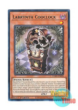 画像1: 英語版 TAMA-EN020 Labrynth Cooclock 白銀の城の狂時計 (レア) 1st Edition