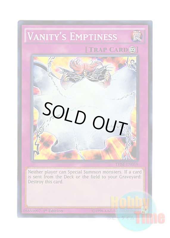 画像1: 英語版 THSF-EN059 Vanity's Emptiness 虚無空間 (スーパーレア) 1st Edition (1)