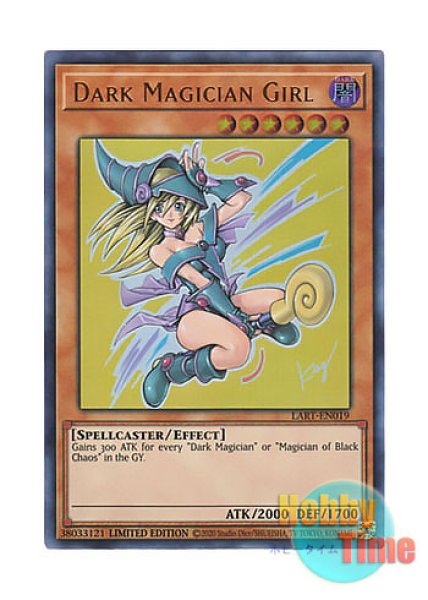 英語版 LART-EN019 Dark Magician Girl ブラック・マジシャン・ガール