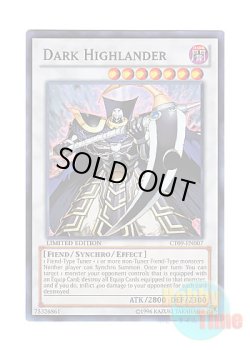画像1: 英語版 CT09-EN007 Dark Highlander 天刑王 ブラック・ハイランダー (スーパーレア) Limited Edition