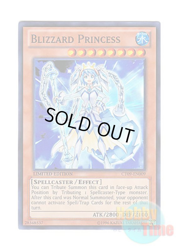 画像1: 英語版 CT09-EN009 Blizzard Princess ブリザード・プリンセス (スーパーレア) Limited Edition (1)