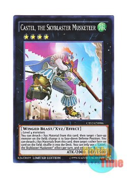 画像1: 英語版 CT12-EN006 Castel, the Skyblaster Musketeer 鳥銃士カステル (スーパーレア) Limited Edition