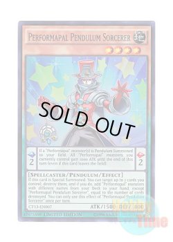 画像1: 英語版 CT13-EN007 Performapal Pendulum Sorcerer EMペンデュラム・マジシャン (スーパーレア) Limited Edition