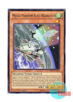 画像1: 英語版 MP14-EN075 Mecha Phantom Beast Warbluran 幻獣機ウォーブラン (レア) 1st Edition
