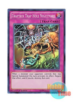 画像1: 英語版 MP14-EN110 Traptrix Trap Hole Nightmare 蟲惑の落とし穴 (スーパーレア) 1st Edition