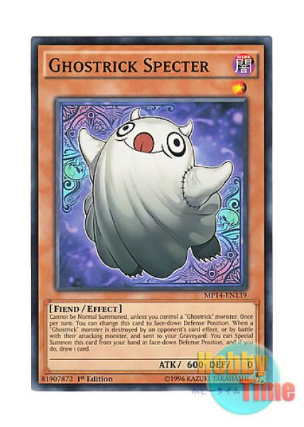 英語版　1st  ゴーストリックアルカード 英語版 MP14-EN139 Ghostrick Specter ゴーストリック・スペクター