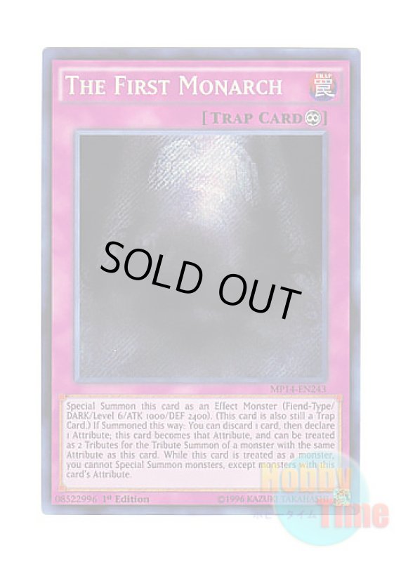 画像1: 英語版 MP14-EN243 The First Monarch 始源の帝王 (シークレットレア) 1st Edition (1)