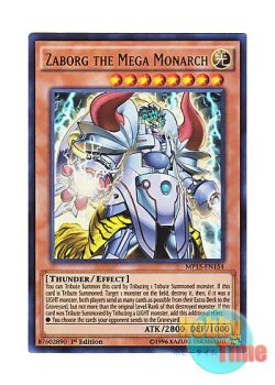 画像1: 英語版 MP15-EN154 Zaborg the Mega Monarch 轟雷帝ザボルグ (ウルトラレア) 1st Edition