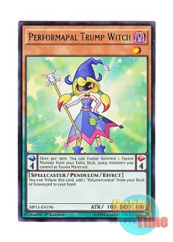 画像1: 英語版 MP15-EN196 Performapal Trump Witch EMトランプ・ウィッチ (レア) 1st Edition