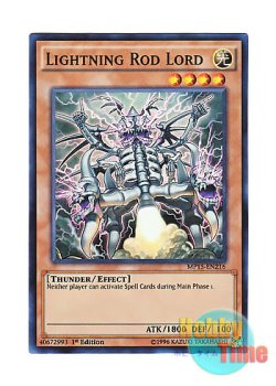 画像1: 英語版 MP15-EN216 Lightning Rod Lord 避雷神 (スーパーレア) 1st Edition
