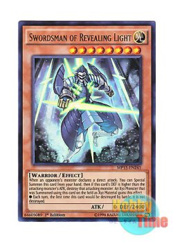 画像1: 英語版 MP15-EN245 Swordsman of Revealing Light 護封剣の剣士 (ウルトラレア) 1st Edition