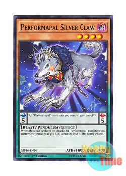 画像1: 英語版 MP16-EN101 Performapal Silver Claw EMシルバー・クロウ (ノーマル) 1st Edition