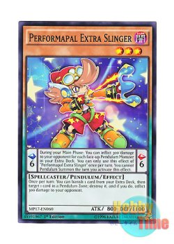 画像1: 英語版 MP17-EN060 Performapal Extra Slinger EMエクストラ・シューター (ノーマル) 1st Edition