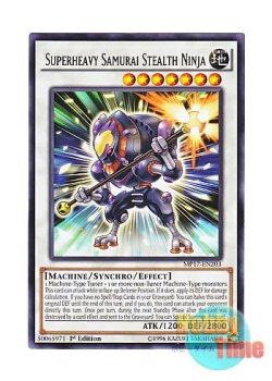 画像1: 英語版 MP17-EN203 Superheavy Samurai Stealth Ninja 超重忍者シノビ－A・C (レア) 1st Edition