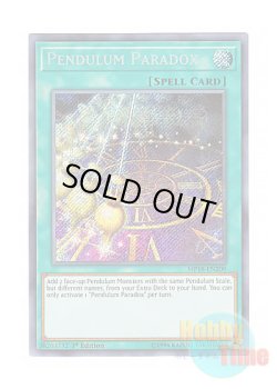 画像1: 英語版 MP18-EN209 Pendulum Paradox ペンデュラム・パラドックス (シークレットレア) 1st Edition