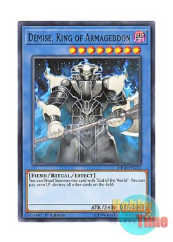 画像1: 英語版 MP18-EN232 Demise, King of Armageddon 終焉の王デミス (ノーマル) 1st Edition