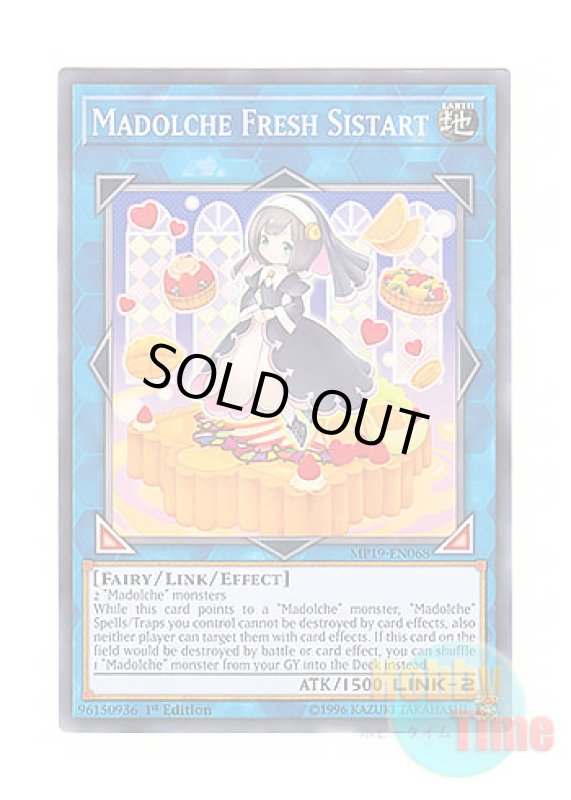 画像1: 英語版 MP19-EN068 Madolche Fresh Sistart フレッシュマドルチェ・シスタルト (ノーマル) 1st Edition (1)