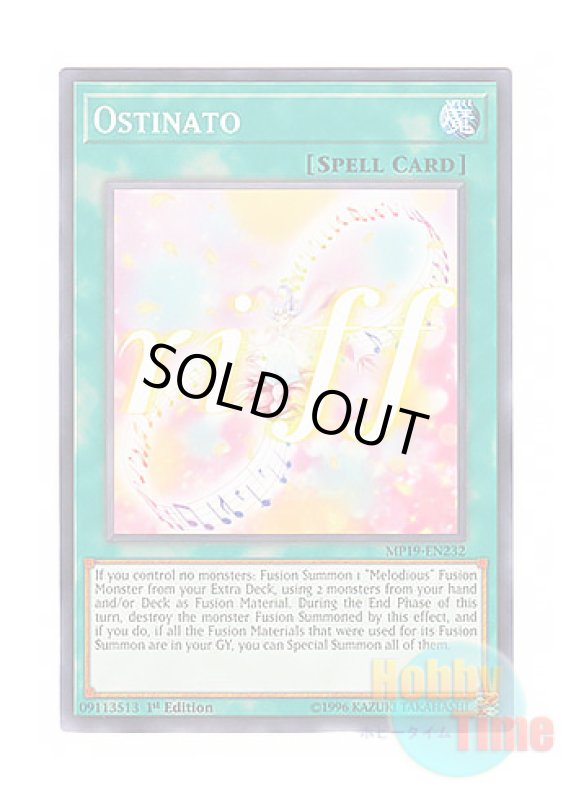 画像1: 英語版 MP19-EN232 Ostinato オスティナート (ノーマル) 1st Edition (1)