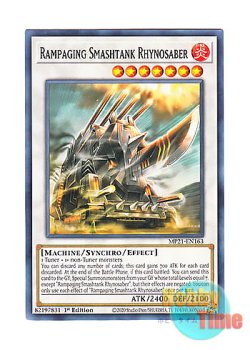 画像1: 英語版 MP21-EN163 Rampaging Smashtank Rhynosaber 驀進装甲ライノセイバー (ノーマル) 1st Edition