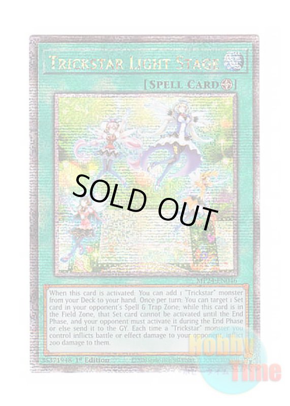 画像1: 英語版 MP24-EN046 Trickstar Light Stage トリックスター・ライトステージ (クォーターセンチュリーシークレットレア) 1st Edition (1)