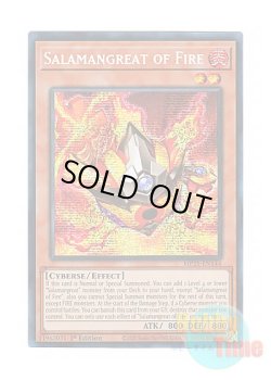 画像1: 英語版 MP25-EN144 Salamangreat of Fire サラマングレイト・オブ・ファイア (プリズマティックシークレットレア) 1st Edition