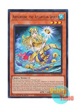画像1: 英語版 MP25-EN244 Abyssrhine, the Atlantean Spirit 海皇精 アビスライン (ウルトラレア) 1st Edition