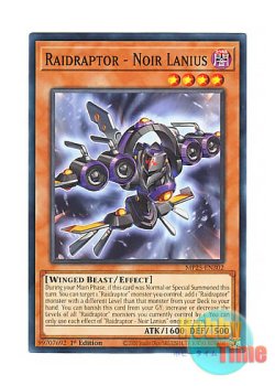画像1: 英語版 MP25-EN302 Raidraptor - Noir Lanius RR－ノアール・レイニアス (ノーマル) 1st Edition