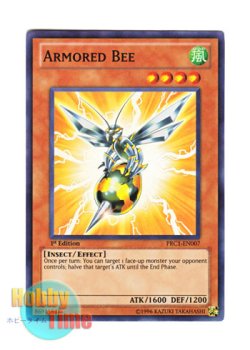 画像1: 英語版 PRC1-EN007 Armored Bee アーマード・ビー (スーパーレア) 1st Edition