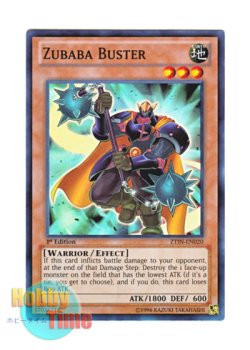 画像1: 英語版 ZTIN-EN020 Zubaba Buster ズバババスター (スーパーレア) 1st Edition