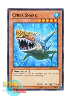 画像1: 英語版 AP01-EN016 Cyber Shark サイバー・シャーク (ノーマル)