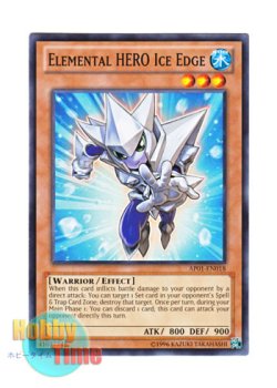 画像1: 英語版 AP01-EN018 Elemental HERO Ice Edge E・HERO アイスエッジ (ノーマル)