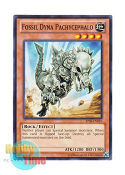 画像1: 英語版 AP04-EN018 Fossil Dyna Pachycephalo フォッシル・ダイナ パキケファロ (ノーマル)