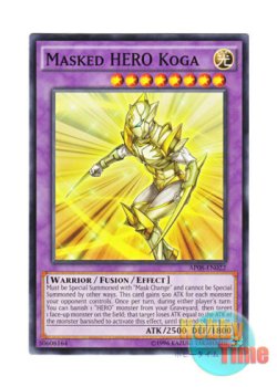 画像1: 英語版 AP08-EN022 Masked HERO Koga M・HERO 光牙 (ノーマル)