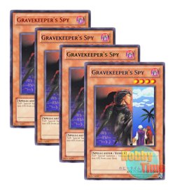 画像1: ★ 4色セット ★英語版 DL11-EN009 Gravekeeper's Spy 墓守の偵察者 (レア：4色)