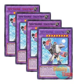 画像1: ★ 4色セット ★英語版 DL12-EN011 Super Vehicroid - Stealth Union スーパービークロイド－ステルス・ユニオン (レア：4色)