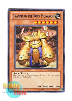 画像1: 英語版 DL13-EN008 Granmarg the Rock Monarch 地帝グランマーグ (レア：ブルー)