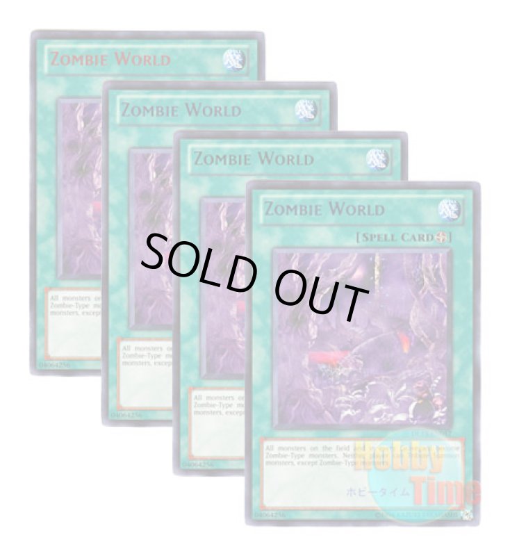 画像1: ★ 4色セット ★英語版 DL13-EN017 Zombie World アンデットワールド (レア：4色) (1)