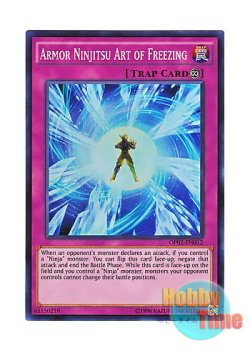 画像1: 英語版 OP02-EN012 Armor Ninjitsu Art of Freezing 機甲忍法フリーズ・ロック (スーパーレア)