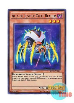 画像1: 英語版 OP03-EN006 Ally of Justice Cycle Reader A・O・J サイクルリーダー (スーパーレア)