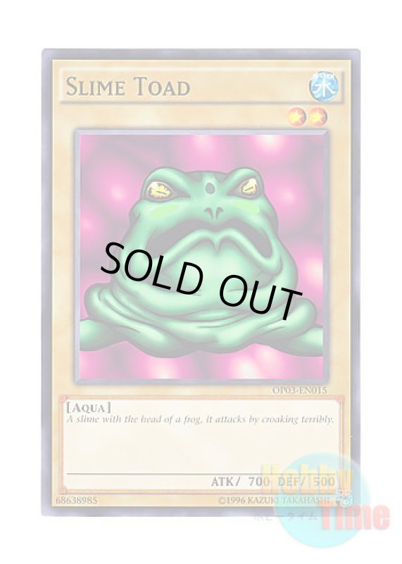 画像1: 英語版 OP03-EN015 Slime Toad (Updated from: Frog the Jam) カエルスライム (ノーマル) (1)
