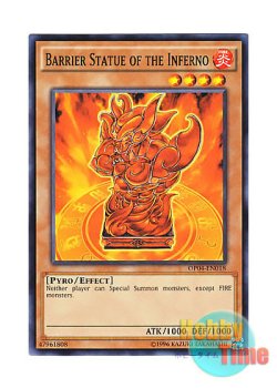 画像1: 英語版 OP04-EN018 Barrier Statue of the Inferno 業火の結界像 (ノーマル)