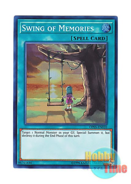 英語版 OP05-EN010 Swing of Memories 思い出のブランコ (スーパーレア)