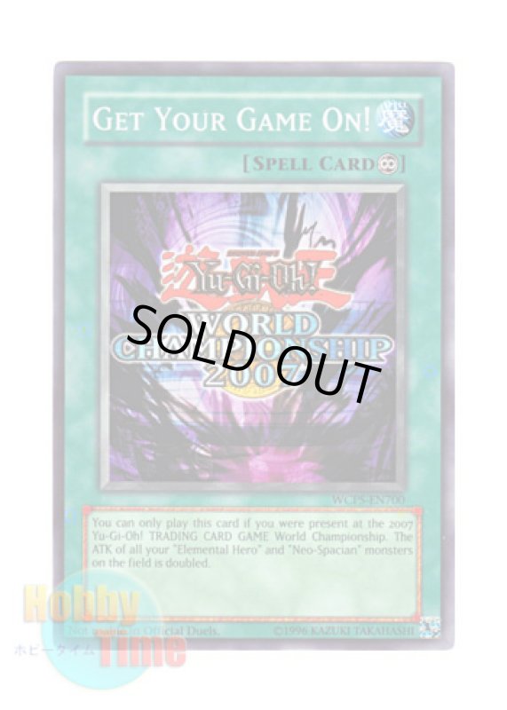画像1: ★ 大会プロモ ★英語版 WCPS-EN700 Get Your Game On! ゲット・ユア・ゲーム・オン！ (ノーマル) (1)