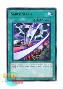 画像1: 英語版 TU03-EN011 Saber Slash セイバー・スラッシュ (レア)